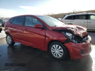 2017 Hyundai Accent SE with VIN KMHCT5AE2HU363427, listed as a Copart auction lot 48411935 with 75,274 mi miles and Salvage Title. Bid and sale history available at DreamBid. Image 4.