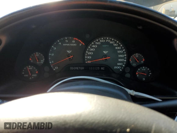 2004 Chevrolet Corvette with VIN 1G1YY22G045111814, listed as a Copart auction lot 79060194 with 111,125 mi miles and Salvage Title. Bid and sale history available at carsss.com. Image 9.