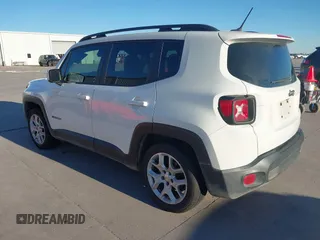 2015 Jeep Renegade Latitude with VIN ZACCJABT9FPB99964, listed as a IAAI auction lot 41250730 with 117,251 mi miles and . Bid and sale history available at carsss.com. Image 3.
