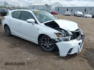 2014 Lexus CT 200h z VIN JTHKD5BH4E2198864, wystawiony jako IAAI lot #42083972 z przebiegiem 148 555 mil mil oraz . Historia ofert i sprzedaży dostępna na DreamBid. Obrazek 1.
