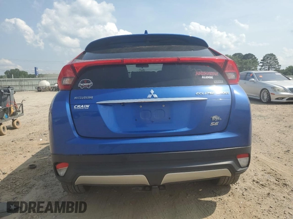 2018 Mitsubishi Eclipse Cross SE with VIN JA4AT5AA1JZ046654, listed as a Copart auction lot 59712635 with 85,527 mi miles and Salvage title. Bid and sale history available at DreamBid. Image 6.