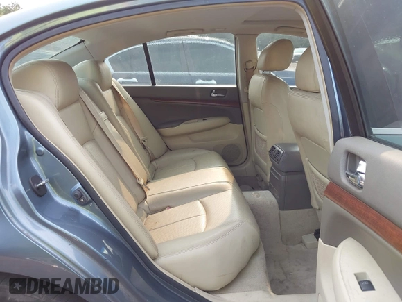 2008 Infiniti G35 Journey with VIN JNKBV61E58M221541, listed as a IAAI auction lot 42341138 with 183,587 mi miles and . Bid and sale history available at DreamBid. Image 8.