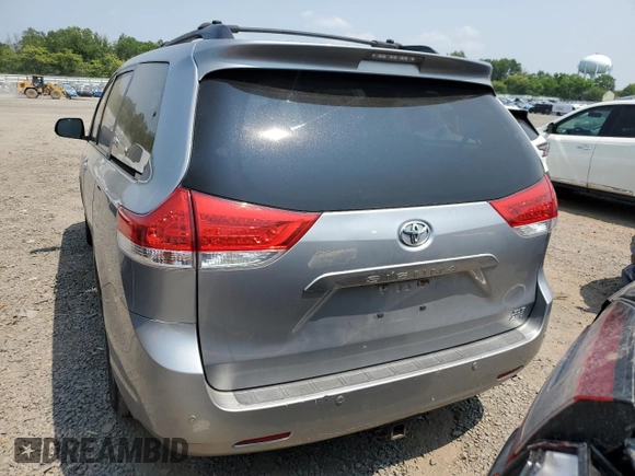 2013 Toyota Sienna XLE with VIN 5TDDK3DC2DS056770, listed as a Copart auction lot 59662405 with 204,266 mi miles and Salvage title. Bid and sale history available at DreamBid. Image 6.
