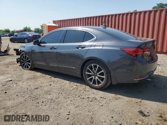 2016 Acura TLX Advance with VIN 19UUB2F76GA011361, listed as a Copart auction lot 63658805 with 174,117 mi miles and Salvage title. Bid and sale history available at DreamBid. Image 2.