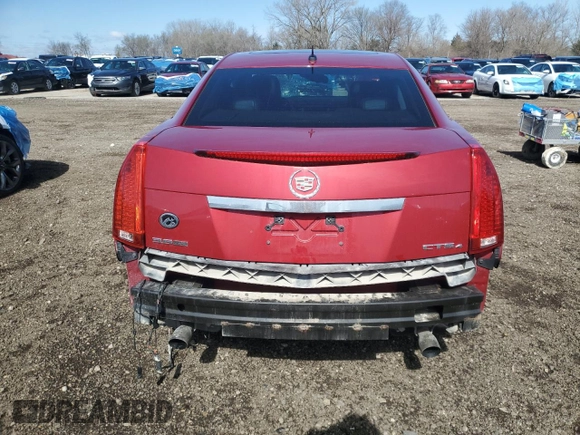 2008 Cadillac CTS AWD with VIN 1G6DT57V780193897, listed as a Copart auction lot 51231425 with 78,585 mi miles and Salvage Title. Bid and sale history available at DreamBid. Image 6.