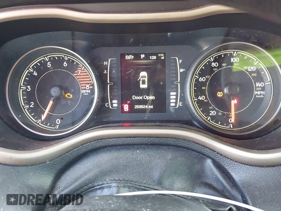 2016 Jeep Cherokee Sport with VIN 1C4PJLAS5GW207990, listed as a IAAI auction lot 41230521 with 253,524 mi miles and . Bid and sale history available at DreamBid. Image 7.