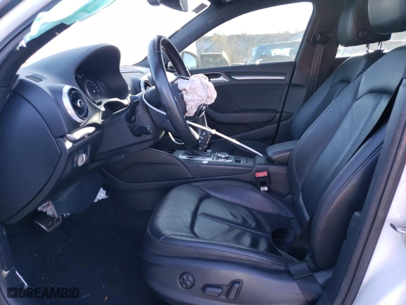 2017 Audi A3 Sportback e-tron Premium with VIN WAUUPBFF6HA085434, listed as a Copart auction lot 80995504 with 71,901 mi miles and Salvage Title. Bid and sale history available at carsss.com. Image 7.