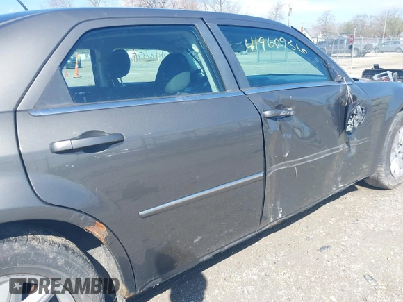2008 Chrysler 300 LX with VIN 2C3KA43R18H122398, listed as a IAAI auction lot 41960956 with 240,960 mi miles. Bid and sale history available at carsss.com. Image 14.