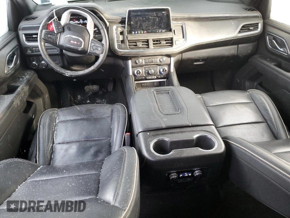 2021 GMC Yukon SLT with VIN 1GKS2BKD8MR414972, listed as a Copart auction lot 45839925 with 68,359 mi miles and Salvage Title. Bid and sale history available at carsss.com. Image 8.