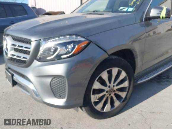 2018 Mercedes-Benz GLS with VIN 4JGDF6EE7JB098694, listed as a IAAI auction lot 41294697 with 104,807 mi miles. Bid and sale history available at carsss.com. Image 6.