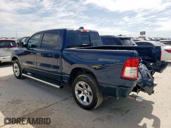 2022 Ram 1500 Big Horn z VIN 1C6SRFFT0NN379571, wystawiony jako Copart lot #57670985 z przebiegiem 38 874 mil mil oraz Szkoda całkowita • Salvage title. Historia ofert i sprzedaży dostępna na DreamBid. Obrazek 2.