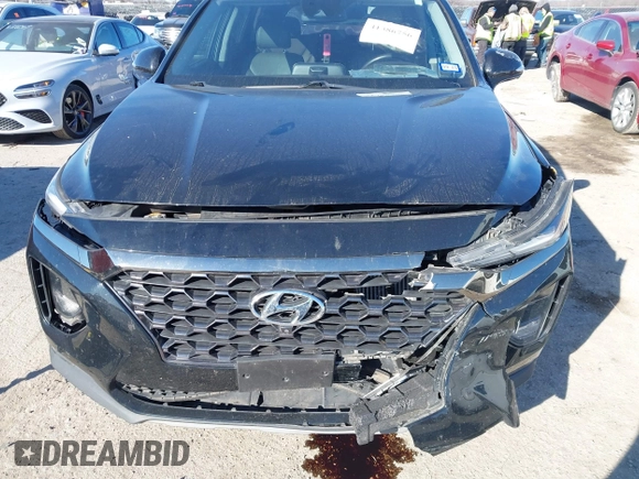 2019 Hyundai Santa Fe Ultimate with VIN 5NMS53AA1KH119486, listed as a IAAI auction lot 41386756 with 53,343 mi miles. Bid and sale history available at carsss.com. Image 6.
