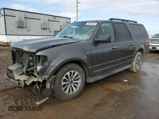 2017 Ford Expedition EL XLT with VIN 1FMJK1JT8HEA29091, listed as a Copart auction lot 45566545 with 146,779 mi miles and Salvage Title. Bid and sale history available at carsss.com. Image 1.