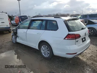 2019 Volkswagen Golf SportWagen S with VIN 3VWY57AU7KM509739, listed as a Copart auction lot 80984513 with 0 mi miles. Bid and sale history available at carsss.com. Image 2.