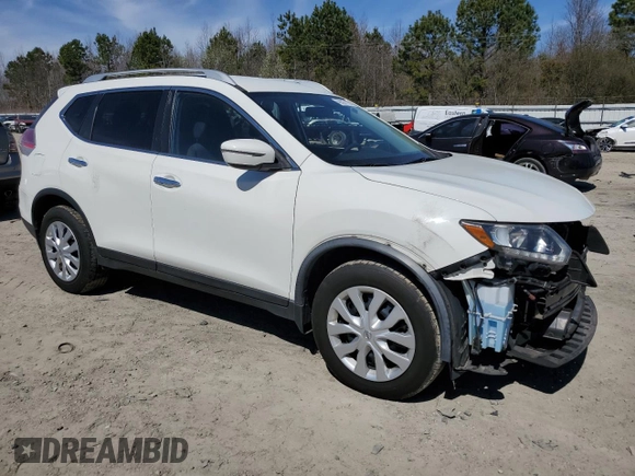 2016 Nissan Rogue SV with VIN JN8AT2MT3GW015826, listed as a Copart auction lot 49307125 with 118,609 mi miles and Salvage Title. Bid and sale history available at carsss.com. Image 4.