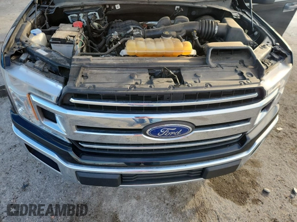 2019 Ford F-150 XL with VIN 1FTEW1CB6KFB18660, listed as a Copart auction lot 61156835 with 90,084 mi miles and Salvage title. Bid and sale history available at DreamBid. Image 11.