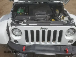 2017 Jeep Wrangler Unlimited Rubicon z VIN 1C4BJWFG1HL578230, wystawiony jako Copart lot #59957075 z przebiegiem 59 701 mil mil oraz Szkoda całkowita • Salvage title. Historia ofert i sprzedaży dostępna na DreamBid. Obrazek 12.