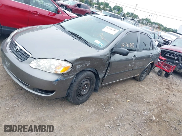 2006 Toyota Corolla CE with VIN 2T1BR32E06C605076, listed as a IAAI auction lot 42701855 with 160,810 mi miles and . Bid and sale history available at DreamBid. Image 2.