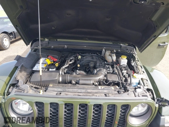 2023 Jeep Gladiator Mojave with VIN 1C6JJTEG6PL564504, listed as a IAAI auction lot 41752685 with 20,430 mi miles and . Bid and sale history available at DreamBid. Image 10.