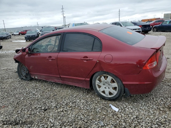 2006 Honda Civic Sdn LX with VIN 1HGFA16596L022989, listed as a Copart auction lot 50998565 with 0 mi miles and Salvage Title. Bid and sale history available at carsss.com. Image 2.