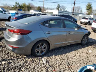 2017 Hyundai Elantra SE with VIN KMHD84LF0HU261176, listed as a Copart auction lot 48322675 with 115,295 mi miles and Salvage Title. Bid and sale history available at carsss.com. Image 3.