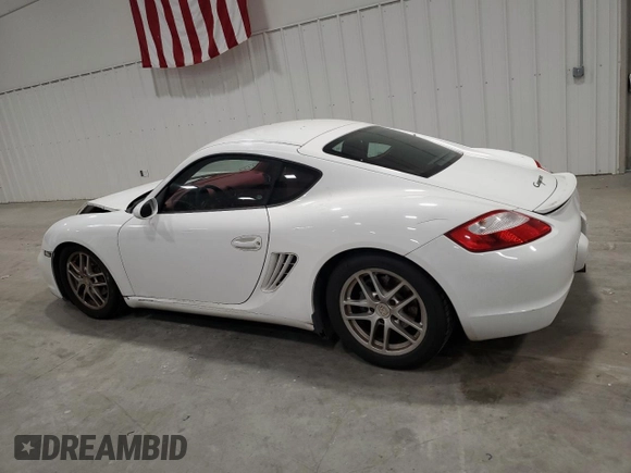 2008 Porsche 718 Cayman z VIN WP0AA298X8U760964, wystawiony jako Copart lot #87728165 z przebiegiem 93 914 mil mil oraz Szkoda całkowita • Salvage title. Historia ofert i sprzedaży dostępna na DreamBid. Obrazek 2.