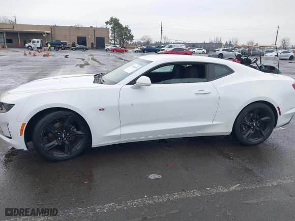 2019 Chevrolet Camaro 1LT with VIN 1G1FB1RX3K0121241, listed as a IAAI auction lot 41484495 with 107,075 mi miles. Bid and sale history available at carsss.com. Image 6.