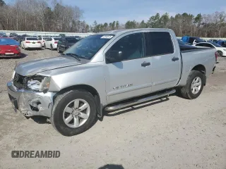 2008 Nissan Titan XE with VIN 1N6BA07D08N349623, listed as a Copart auction lot 42690675 with 135,165 mi miles and Salvage Title. Bid and sale history available at carsss.com. Image 1.