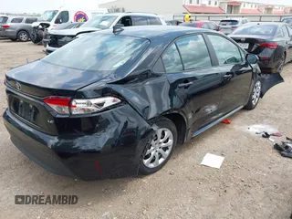 2024 Toyota Corolla LE with VIN 5YFB4MDE6RP179531, listed as a IAAI auction lot 42095822 with 16,726 mi miles. Bid and sale history available at carsss.com. Image 4.