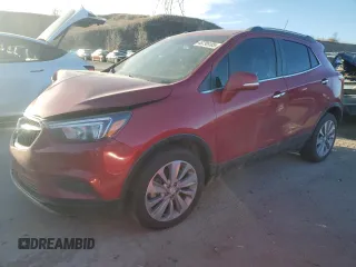 2018 Buick Encore Preferred with VIN KL4CJASB3JB582142, listed as a Copart auction lot 48795105 with Not Provided miles and Salvage Title. Bid and sale history available at carsss.com. Image 1.