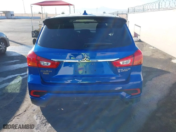 2018 Mitsubishi Outlander Sport ES 2.0 with VIN JA4AP3AU5JU005282, listed as a IAAI auction lot 41463303 with 76,947 mi miles. Bid and sale history available at carsss.com. Image 17.
