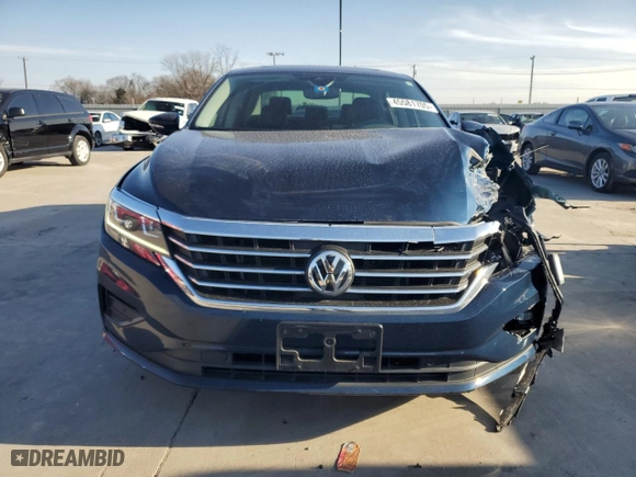 2020 Volkswagen Passat 2.0T SEL with VIN 1VWCA7A34LC019873, listed as a Copart auction lot 45581705 with 36,257 mi miles and Salvage Title. Bid and sale history available at carsss.com. Image 5.