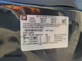2010 Chevrolet Silverado 3500HD DRW LTZ with VIN 1GC7K1B67AF127228, listed as a Copart auction lot 79839634 with 192,563 mi miles and Salvage Title. Bid and sale history available at carsss.com. Image 15.