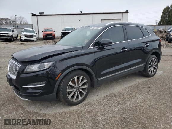 2019 Lincoln MKC Reserve with VIN 5LMCJ3C94KUL02367, listed as a Copart auction lot 50780145 with 85,595 mi miles and Clean title. Bid and sale history available at DreamBid. Image 1.