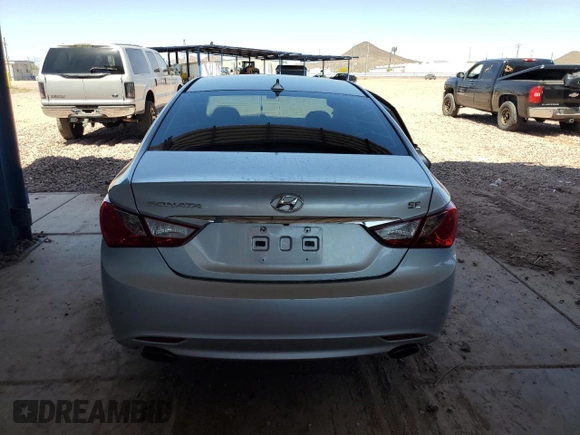 2013 Hyundai Sonata Limited with VIN 5NPEC4AC8DH633464, listed as a Copart auction lot 51909005 with 75,042 mi miles and Salvage Title. Bid and sale history available at DreamBid. Image 6.