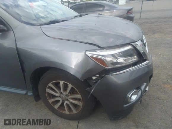 2016 Nissan Pathfinder Platinum with VIN 5N1AR2MNXGC625831, listed as a IAAI auction lot 42257421 with 162,803 mi miles and . Bid and sale history available at DreamBid. Image 17.