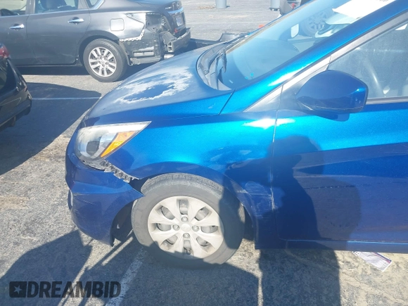 2015 Hyundai Accent GLS with VIN KMHCT4AE0FU861276, listed as a IAAI auction lot 42110900 with 72,031 mi miles and . Bid and sale history available at carsss.com. Image 6.