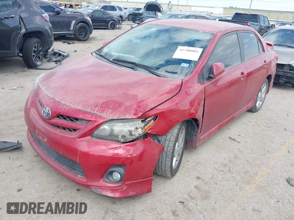2013 Toyota Corolla L with VIN 5YFBU4EE0DP137654, listed as a IAAI auction lot 41788002 with 84,661 mi miles and . Bid and sale history available at DreamBid. Image 2.