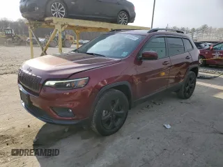 2021 Jeep Cherokee Latitude Plus with VIN 1C4PJMLB1MD236977, listed as a Copart auction lot 46686425 with 30,799 mi miles and Salvage title. Bid and sale history available at DreamBid. Image 1.