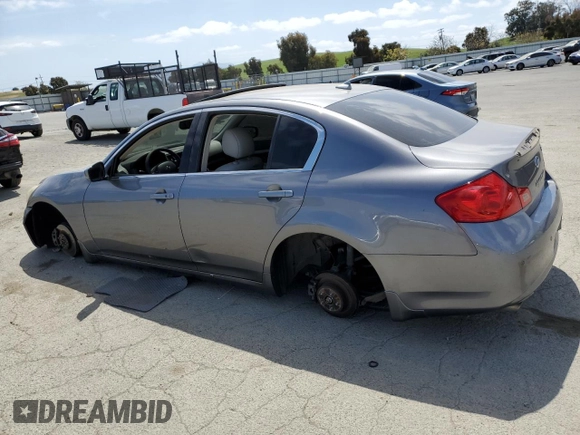 2011 Infiniti G37 x with VIN JN1CV6ARXBM409748, listed as a Copart auction lot 53143595 with 177,594 mi miles and Salvage Title. Bid and sale history available at carsss.com. Image 2.