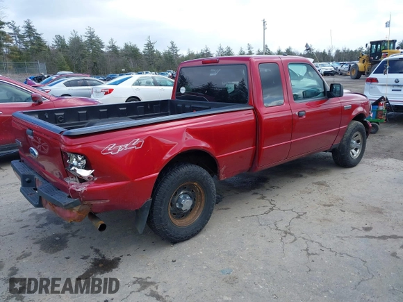 2008 Ford Ranger XLT with VIN 1FTZR45E88PA19603, listed as a IAAI auction lot 41947460 with 135,345 mi miles and . Bid and sale history available at DreamBid. Image 4.