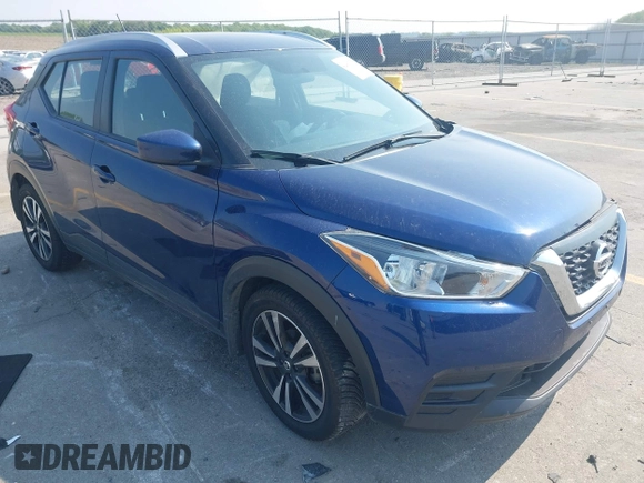2018 Nissan Kicks SV with VIN 3N1CP5CUXJL506608, listed as a IAAI auction lot 42451752 with 77,235 mi miles and . Bid and sale history available at DreamBid. Image 1.
