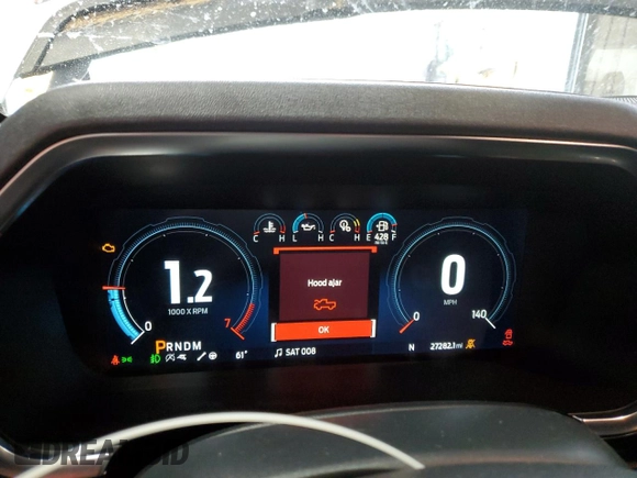 2023 Ford F-150 Raptor with VIN 1FTFW1RG5PFB97799, listed as a Copart auction lot 47471485 with 27,282 mi miles and Salvage Title. Bid and sale history available at DreamBid. Image 9.