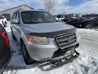 2009 Hyundai Santa Fe GL with VIN 5NMSG73E59H293640, listed as a Copart auction lot 52314035 with 157,367 mi miles and Salvage title. Bid and sale history available at DreamBid. Image 4.
