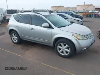 2005 Nissan Murano SL z VIN JN8AZ08T75W303682, wystawiony jako IAAI lot #42107611 z przebiegiem 161 340 mil mil oraz . Historia ofert i sprzedaży dostępna na DreamBid. Obrazek 1.