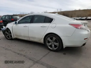 2012 Acura TL Tech Auto with VIN 19UUA9F57CA007811, listed as a Copart auction lot 50191885 with 73,550 mi miles and Salvage Title. Bid and sale history available at carsss.com. Image 2.