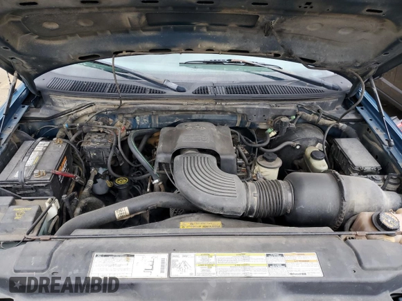2000 Ford F-150 XL with VIN 1FTRX17W5YNA58235, listed as a Copart auction lot 84026504 with 0 mi miles and Salvage Title. Bid and sale history available at carsss.com. Image 11.
