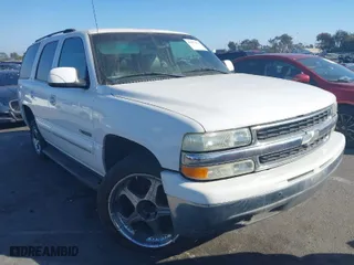 2003 Chevrolet Tahoe LT with VIN 1GNEC13Z73R168819, listed as a IAAI auction lot 41679179 with 141,164 mi miles. Bid and sale history available at carsss.com. Image 1.