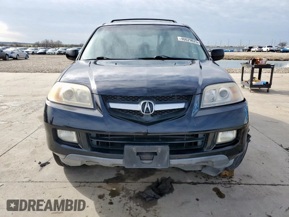 2006 Acura MDX Touring with VIN 2HNYD18636H539782, listed as a Copart auction lot 46629625 with 153,499 mi miles and Salvage Title. Bid and sale history available at carsss.com. Image 5.
