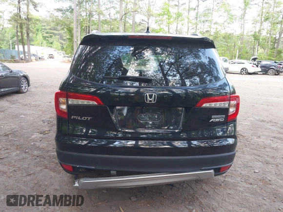 2019 Honda Pilot Touring 7-Passenger with VIN 5FNYF6H60KB030990, listed as a IAAI auction lot 42160762 with 68,807 mi miles and . Bid and sale history available at DreamBid. Image 16.